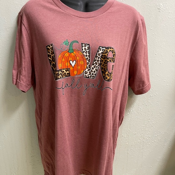 Love fall you’ll shirt.  Worn once for pumpkin patch pictures. - Picture 1 of 5